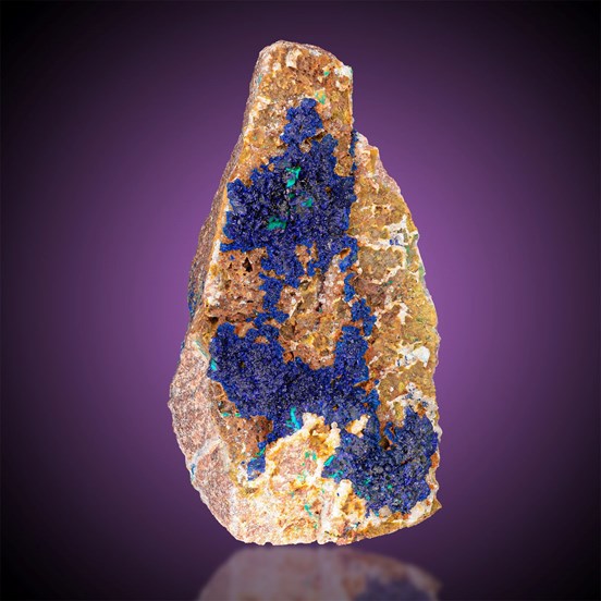 Azurite-Hella Glück Mine | Neubulach | Calw | Black Forest | Baden-Württemberg | Germany